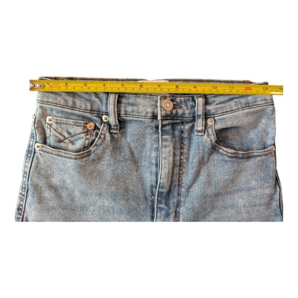 Anthropologie | Unpublished Jeans - Rae Olympic - High Rise Straight, Size 27 - Picture 7 of 10